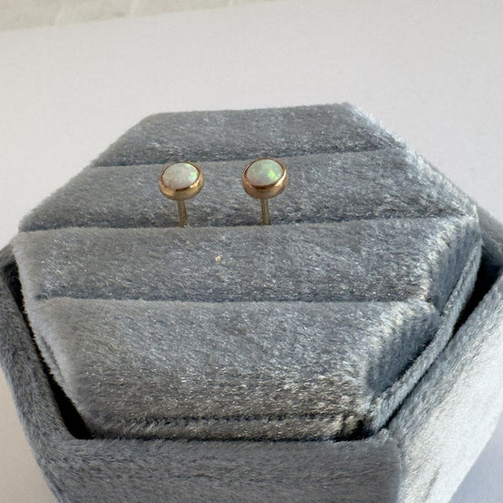 Opal Stud Earrings