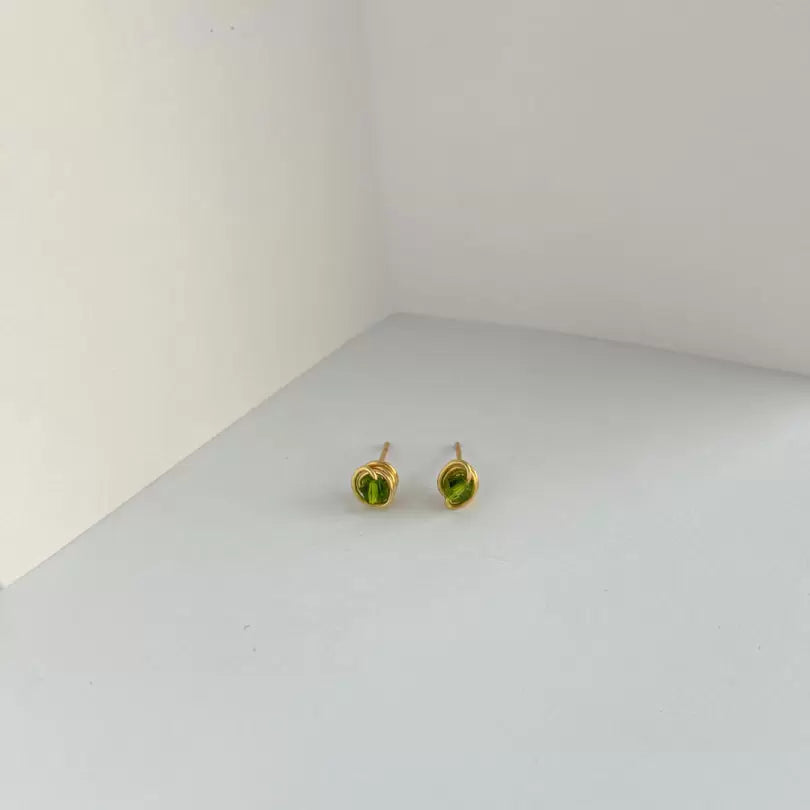Birthstone Tiny Stud