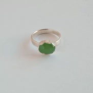 Green Onyx Ring