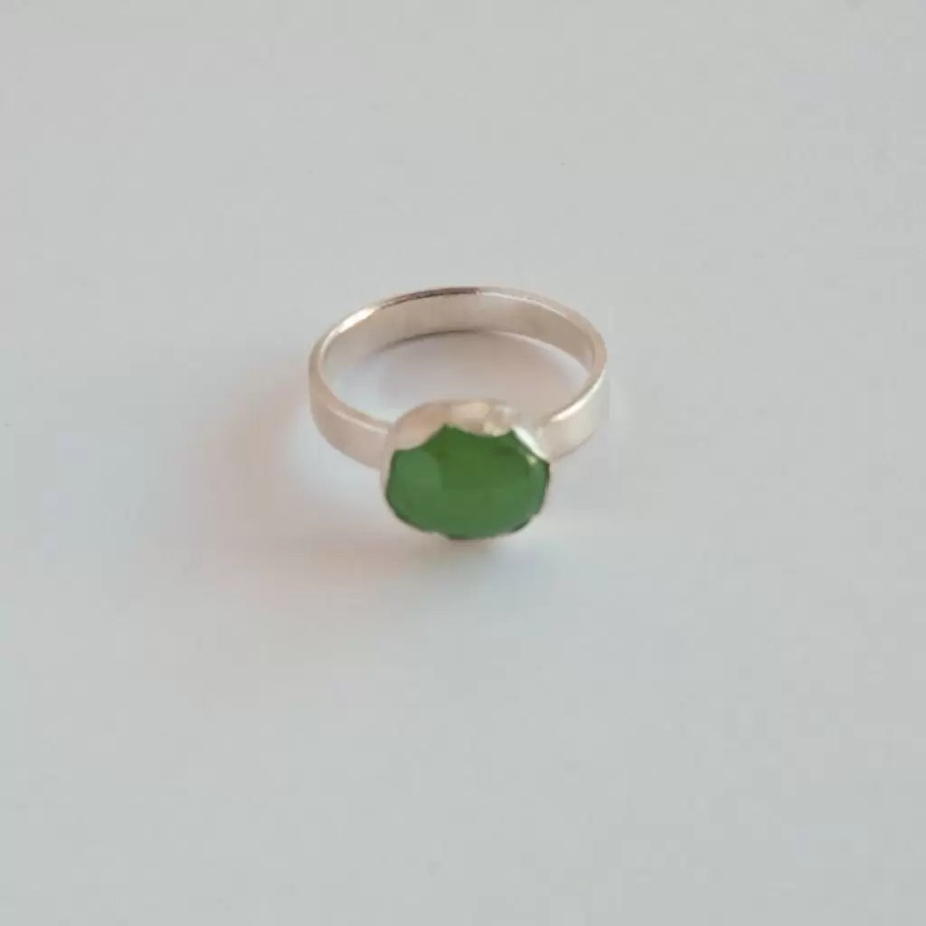 Green Onyx Ring