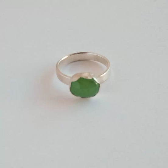 Green Onyx Ring