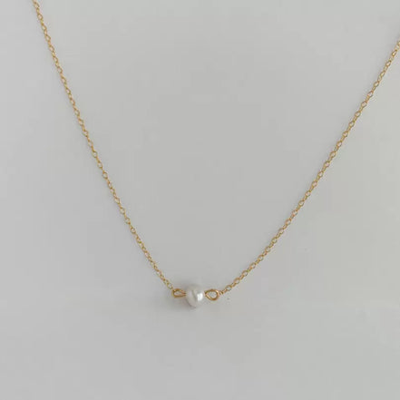 Tiny Pearl Necklace