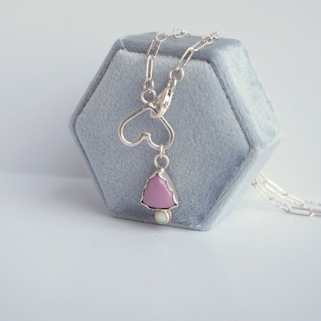 Silver Mushroom Necklace