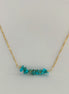 Turquoise Bar Necklace