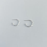 Twisted Hoop Earrings