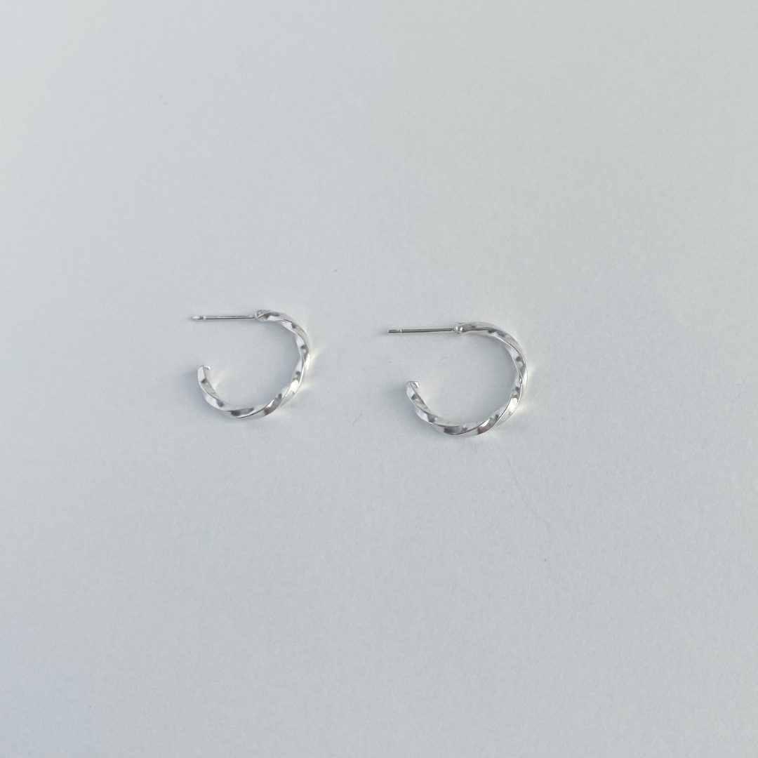 Twisted Hoop Earrings