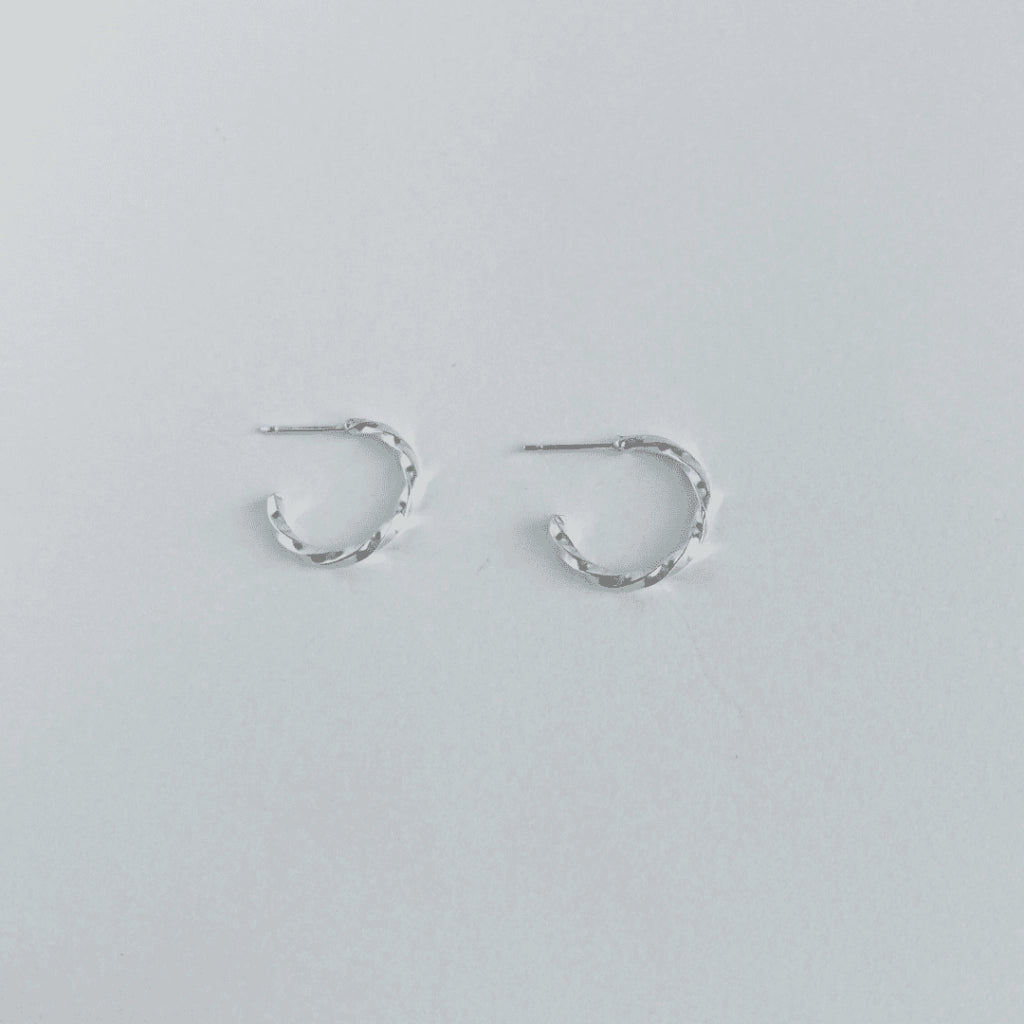 Twisted Hoop Earrings