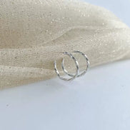 Twisted Hoop Earrings