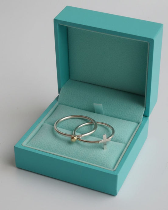 Stackable Cross & Faith Rings