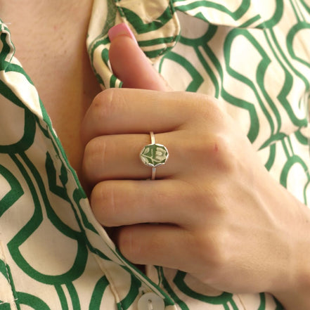 Vintage Floral Ring