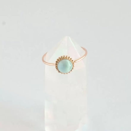Vintage Aquamarine Ring