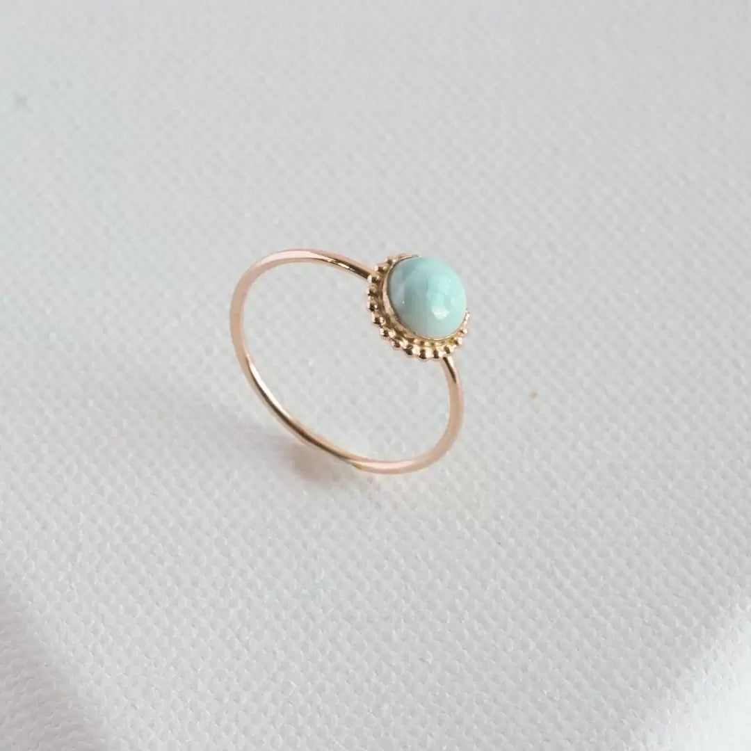 Vintage Aquamarine Ring