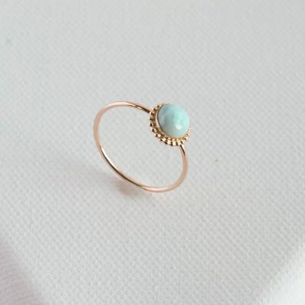 Vintage Aquamarine Ring