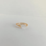Wrapped Rings Small Quartz