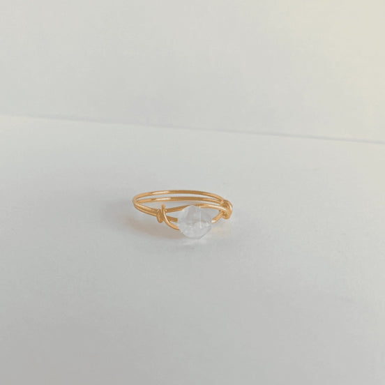Wrapped Rings Small Quartz