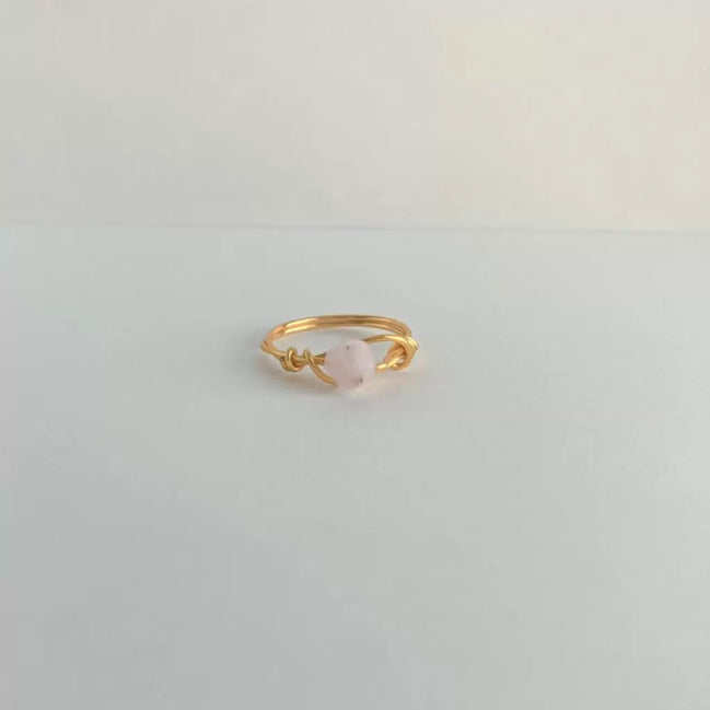 Wrapped Rings Small Quartz